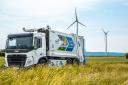 Electric waste collection vehicle in Lower Austria