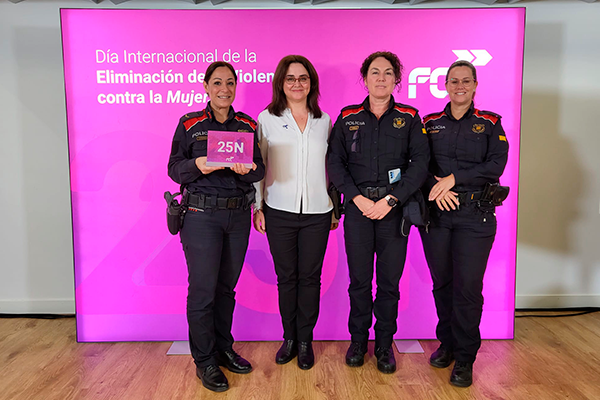 FCC conmemora el Día Internacional de la Eliminación de la Violencia contra la Mujer en su Sede Corporativa de Barcelona