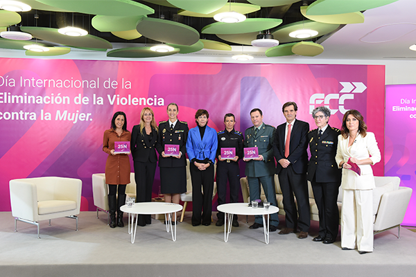 FCC commemorates the International Day for the Elimination of Violence against Women with Security Forces